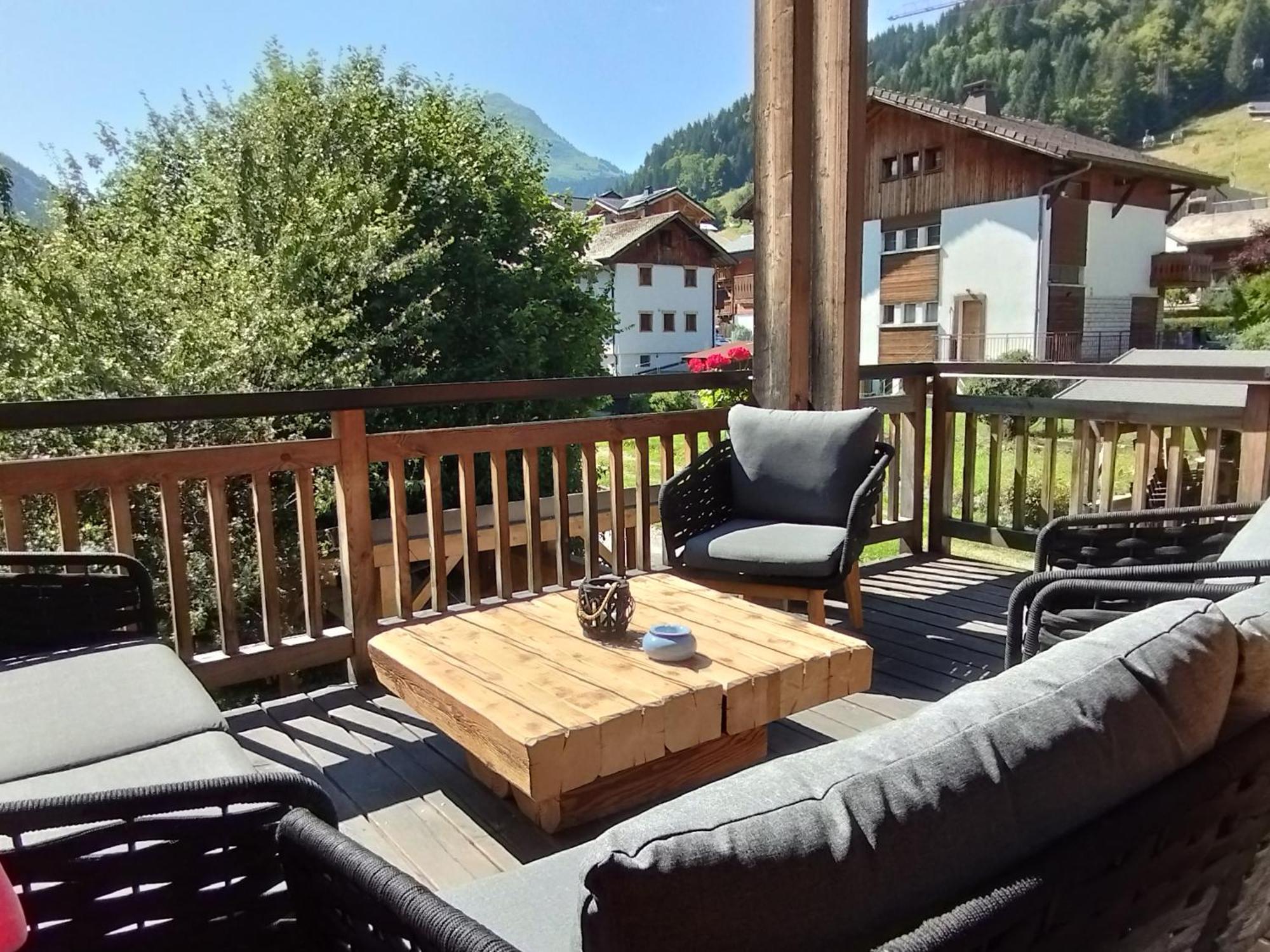 Morzine Guest Chalet Hypercenter Hot Tubs & Sauna & Mtb Park Kültér fotó